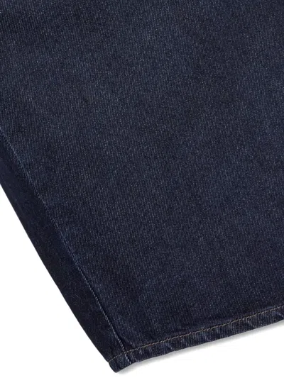 Studio Tomboy Patch-pocket Denim Jacket In Blue