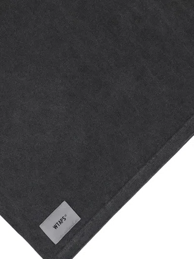 Wtaps Sign 02 Cotton T-shirt In Black