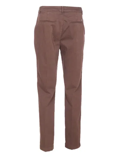 Liu •jo Buttoned Jeans With Side And Back Pockets In Brown