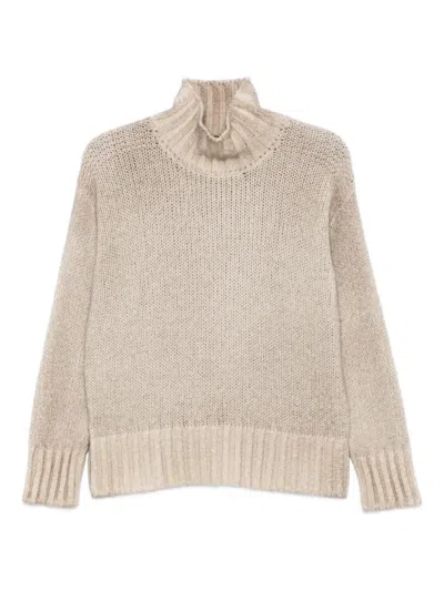 Avant Toi Cashmere Turtle-neck Jumper In Neutral