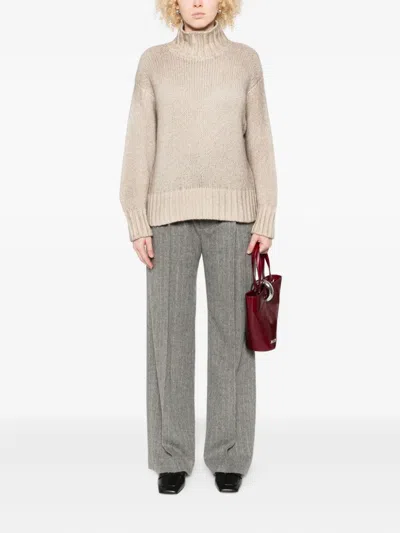 Avant Toi Cashmere Turtle-neck Jumper In Neutral