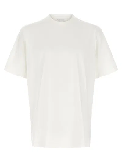 Y-3 Adidas Logo Cotton T-shirt In White