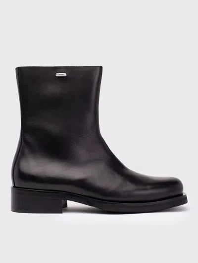 Our Legacy Camion Boot Boots In Black Leather In Black