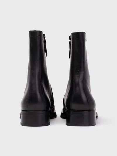 Our Legacy Camion Boot Boots In Black Leather In Black