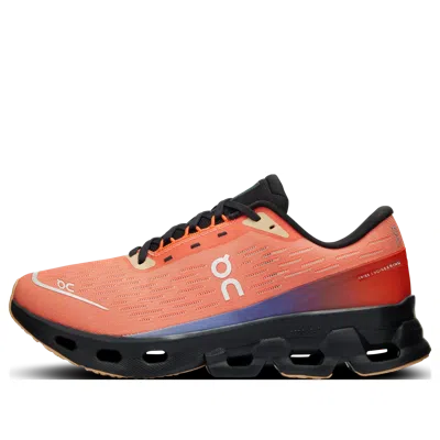 On (wmns)  Running Cloudspark 'flame Black' In Orange