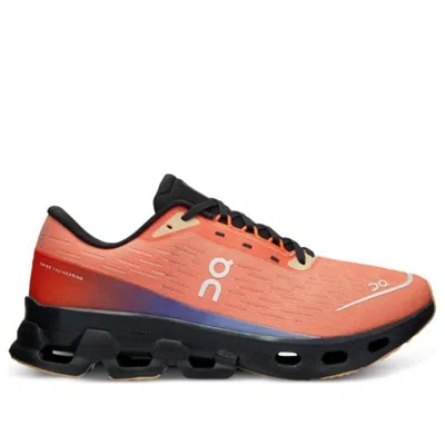 On (wmns)  Running Cloudspark 'flame Black' In Orange