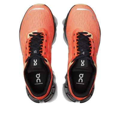 On (wmns)  Running Cloudspark 'flame Black' In Orange