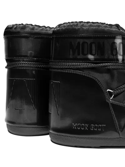 Moon Boot Icon Lace-up Boots In Black