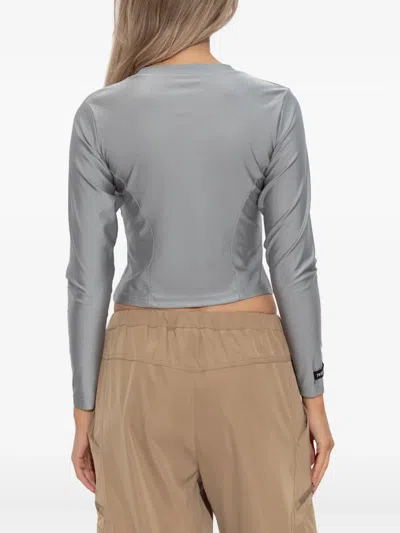 Rethinkit Studios Long-sleeve Top In Gray