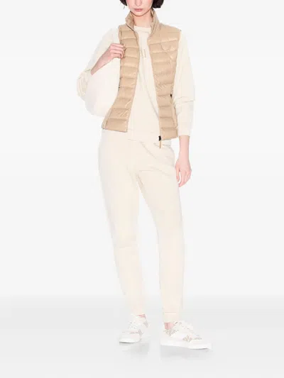 Armani Exchange Logo-print Sweatshirt In Neutral