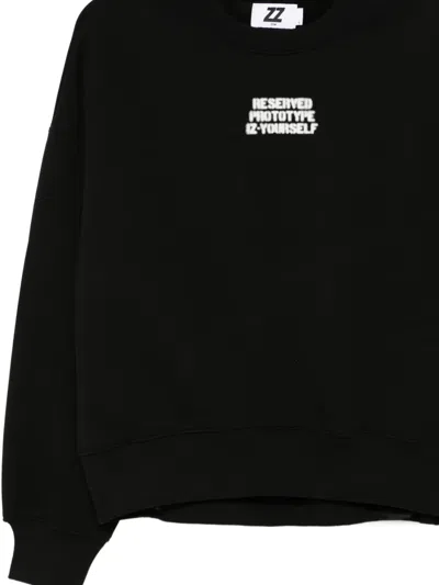 Izzue Graphic-printed Sweatshirt In Black
