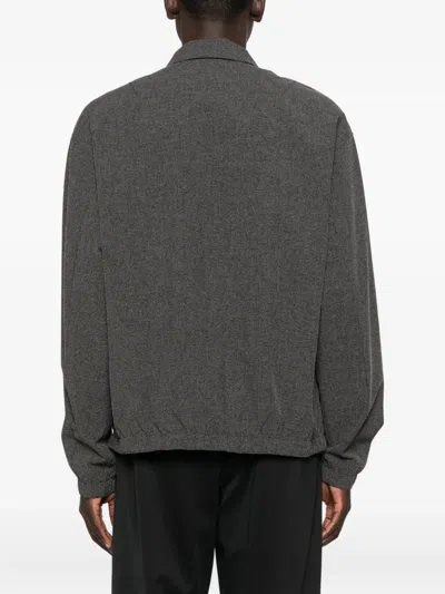 Roa Lamon Reinforced Technical Zip Up Shirt Clothing In Black