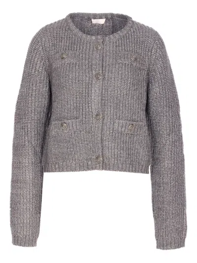 Liu •jo Liu Jo Sweaters In Gray