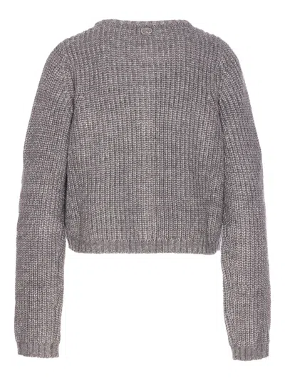 Liu •jo Liu Jo Sweaters In Gray