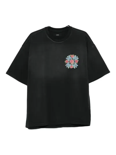 Amiri Oversize Out For Trouble Graphic T-shirt In Black