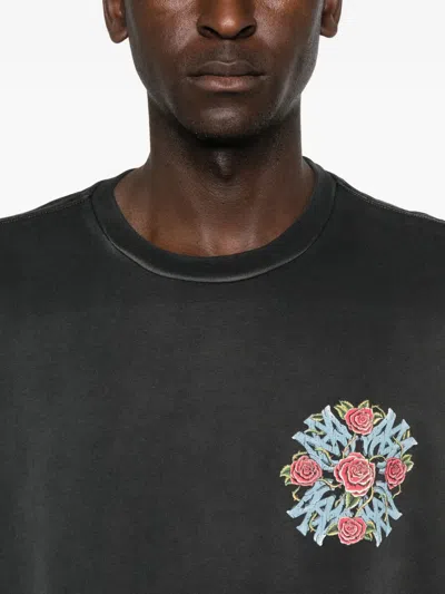 Amiri Oversize Out For Trouble Graphic T-shirt In Black