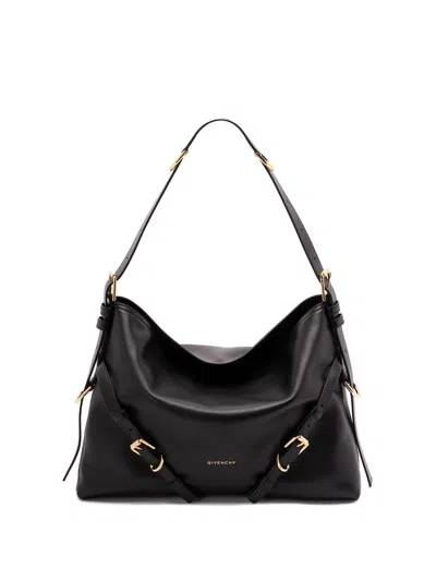 Givenchy Women Voyou Nano Bag In Polished Leather In Black