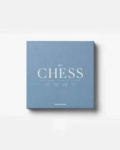 Printworks Chess, Dusty Blue