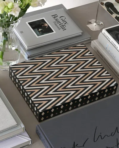 Printworks Lacquered Backgammon In Black