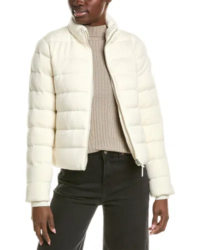 Mackage Off-white Melia Down Jacket In White