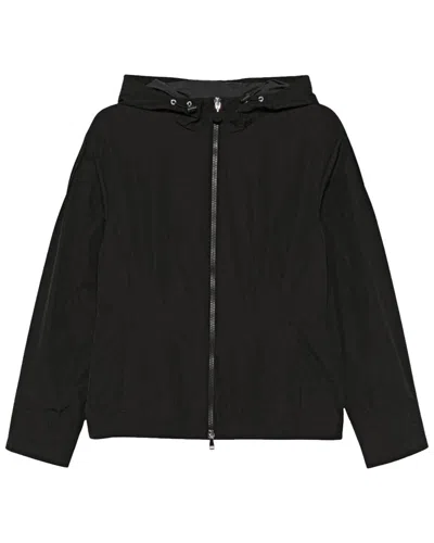 Moncler Logo Jacket In Black