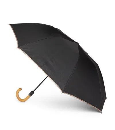 Paul Smith Signature Stripe Umbrella In Animal Print