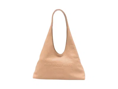 Pre-owned Alexander Wang Women's  Pike Small Hobo In Vintage Tan In Brown