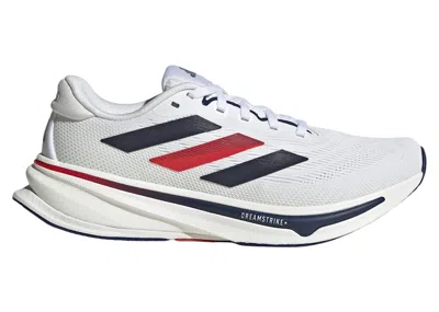 Pre-owned Adidas Originals Supernova Rise 2 (women's) Sneakers In Cloud White/dark Blue/pure Ruby