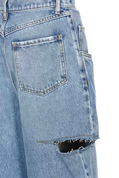 Maison Margiela Straight Jeans Mm In Blue