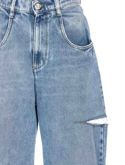 Maison Margiela Straight Jeans Mm In Blue