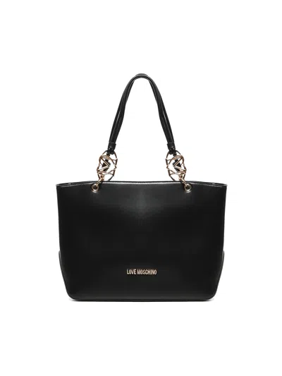 Love Moschino Tote In Black
