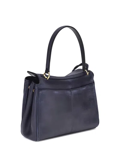 Balenciaga Rodeo Small Shoulder Bag In Used-effect Leather