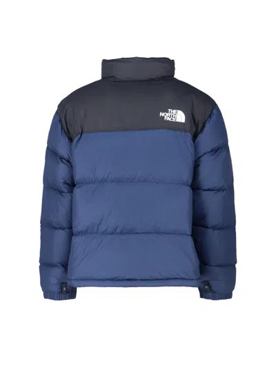 The North Face Padded High-collar Down Jacket With Detachable Hood In Black