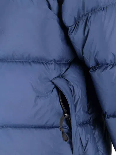 The North Face Padded High-collar Down Jacket With Detachable Hood In Black