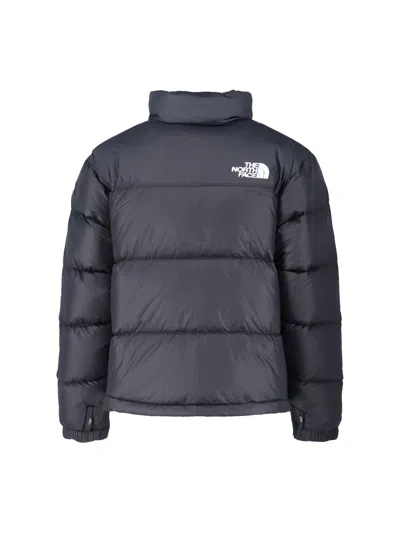 The North Face Retro 1996 Nuptse High Collar Jacket In Black