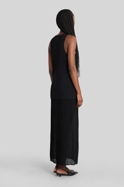 Iro Chloe Long Dress In Black