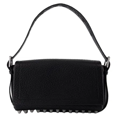 Alexander Wang Ricco Medium Flap Bag In Black