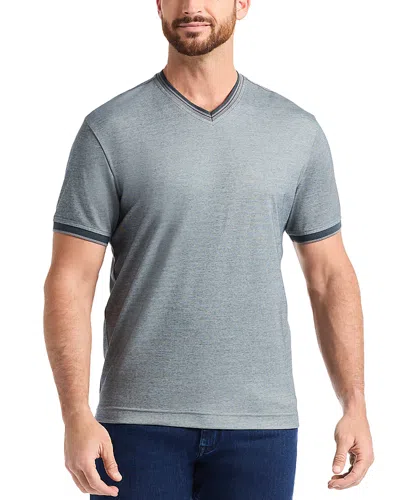 Robert Graham Holton Short Sleeve T-shirt In Gray