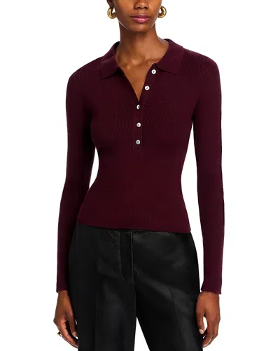525 Ginny Top In Burgundy