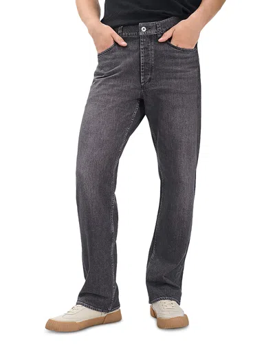 Rag & Bone Fit 4 Miramar Straight Leg Cotton Terry Sweatpant Jeans In Gray