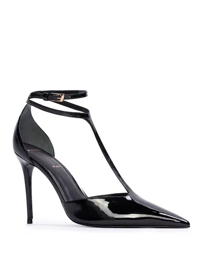 Black Suede Studio Ruby 100 Pump In Black