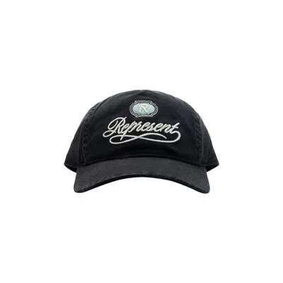 Pre-owned Represent Clo Gran Cru Classe Cap 'jet Black' | Men's Size Onesize
