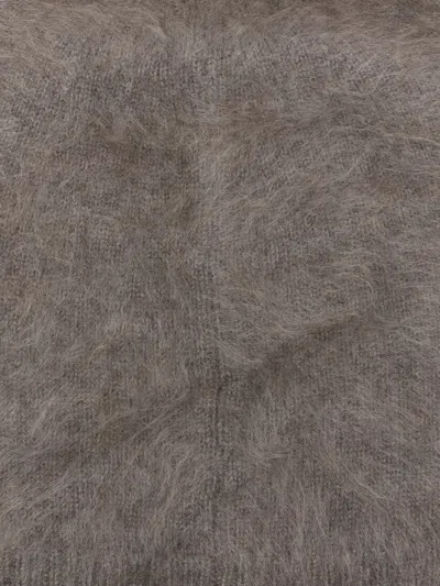 Lisa Yang The Brushed Mohair Beanie In Orange