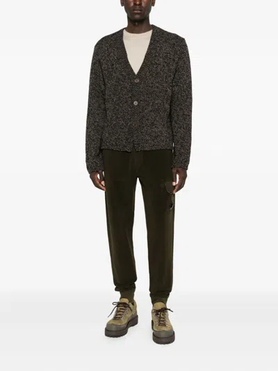 C.p. Company Drawstring Trousers In Green