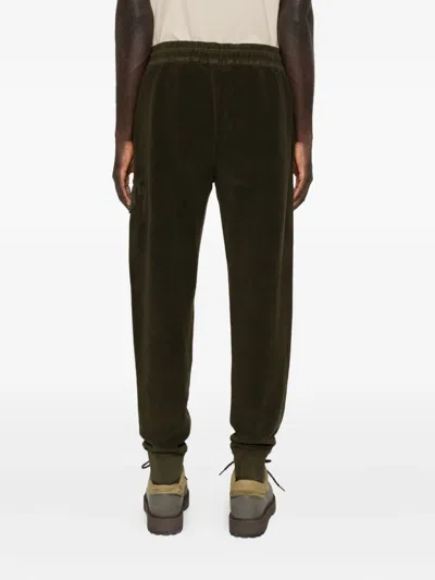 C.p. Company Drawstring Trousers In Green