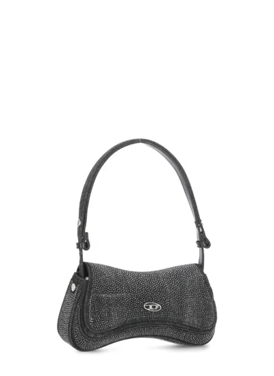 Diesel Play-clutch In Crystal Denim In Black