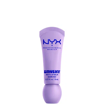 Nyx Professional Makeup Smushy, Matte Lip Balm, Soft Diffused Colour, Matte Finish - Sugar Smush