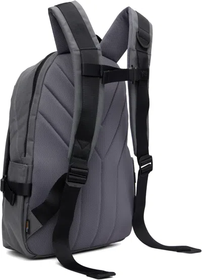 Y-3 Modern Backpack With Adjustable Straps And Pockets In Gray