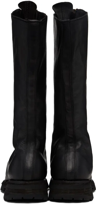 Guidi Black 410wv Boots In Black