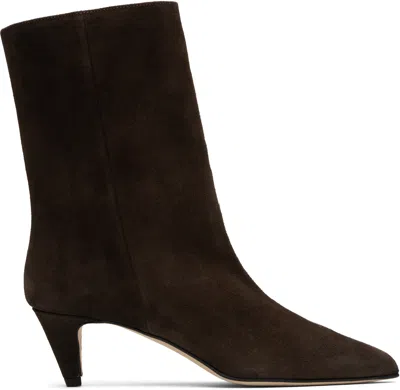 By Far Lysander Ristretto Pointed Boots In Black